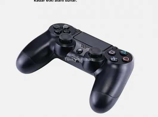 PS4 Uyumlu Kablosuz Oyun Kolu Ergonomik Çift Titreşimli