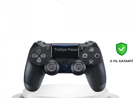Kablosuz PS4 Oyun Kolu Çift Motor Titreşimli Uzun Bataryalı