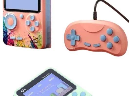 3.5 İnç Klasik Retro LCD Ekran 500 Oyunlu Oyun Konsolu Taşınabilir