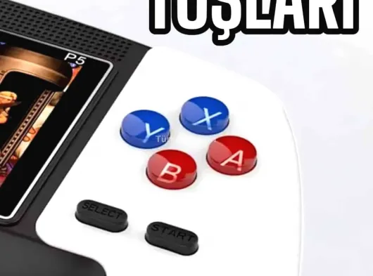 Gamepad 520 Retro Oyunlu Taşınabilir El Konsolu Atari
