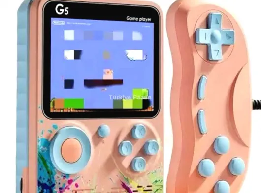 Game Box Mini 500 Adet Retro Oyun Taşınabilir Oyun Konsolu