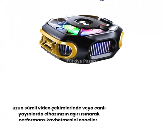 TEC Teknolojili Telefon Soğutucu Yüksek Verimli ve Oyun Odaklı