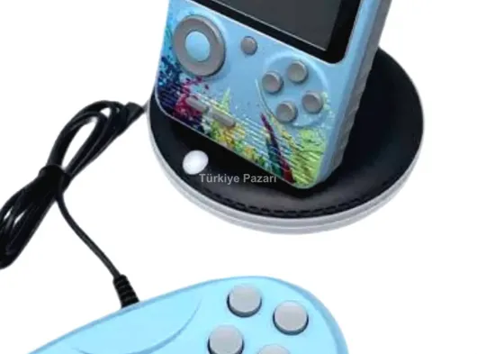 Game Box Oyun Konsolu 500 Retro Oyunlu Mini Taşınabilir 3 İnç