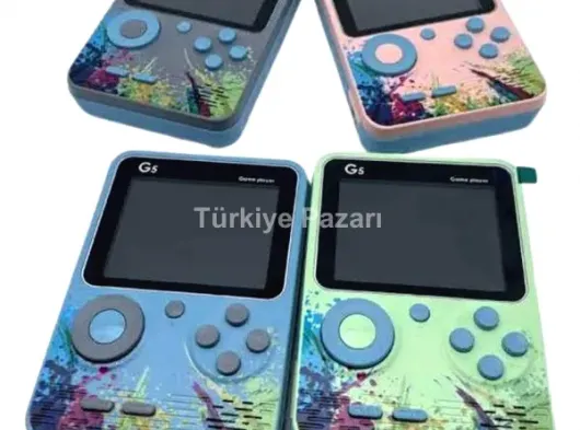 Game Box Oyun Konsolu 500 Retro Oyunlu Mini Taşınabilir 3 İnç