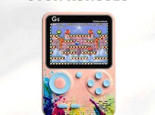3 İnç Ekran 500 Oyunlu Game Box Mini Taşınabilir Oyun Konsolu