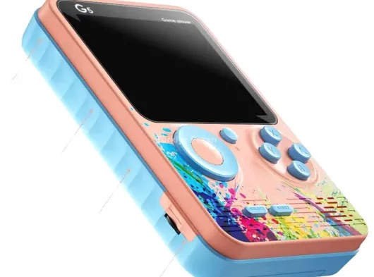 3 İnç Ekran 500 Oyunlu Game Box Mini Taşınabilir Oyun Konsolu