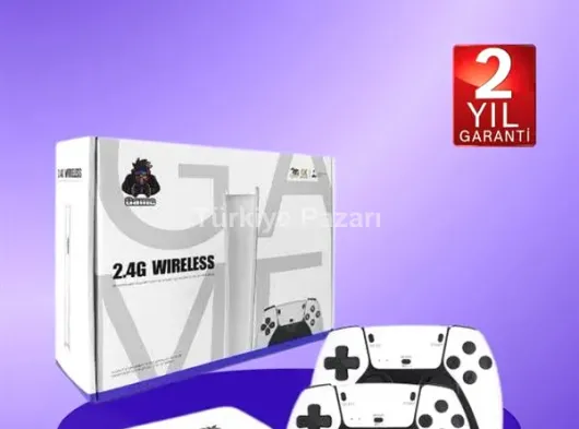 3D 4K HD 2.4G Game Stick 4K Ultra Hd Oyun Konsolu Çift Kollu