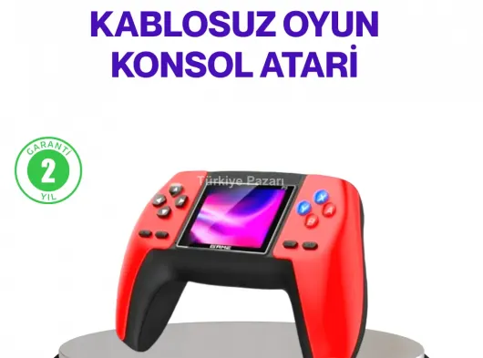 520 Klasik Oyunlu P5 Retro Elde Taşınabilir Konsol