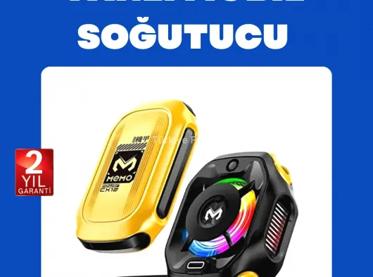 Manyetik Montajlı Dijital Ekranlı Telefon Soğutucu
