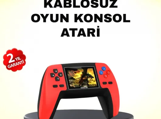 Game Stick 520 Oyunlu Retro Konsol Çocuklara Özel