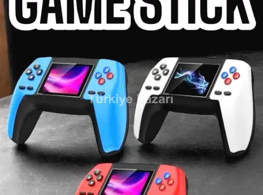 Game Stick Oyun Konsolu 520 Oyunlu Retro Oyunlu Led Ekran