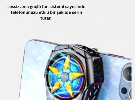 Yarı İletken Çipli Güçlü Telefon Soğutma Aleti