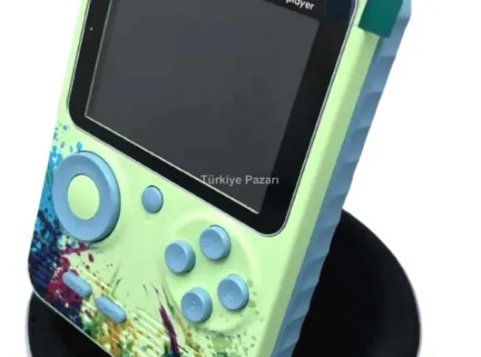 Çocuklara Özel 4K HD Retro Oyun Konsol El Atari Taşınabilir 500 Oyunlu