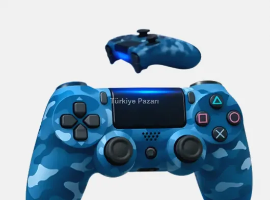 Şarjlı Kablosuz PS4 Oyun Kolu Titreşimli Hassas Kontrol