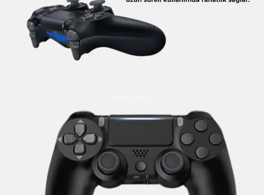 Şarjlı Kablosuz PS4 Oyun Kolu Titreşimli Hassas Kontrol