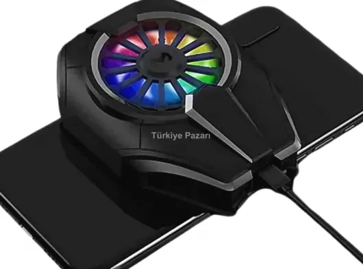 Telefon Soğutucu Fan Güçlü Motor Radyatör Cep Telefon Soğutma