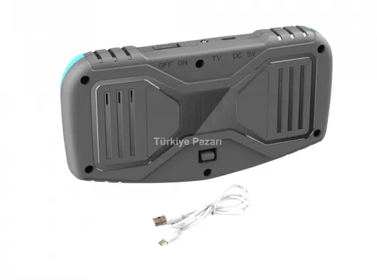 Taşınabilir Klasik Oyun Konsolu TV Bağlantılı Dahili Oyunlu Şarjlı Game Console