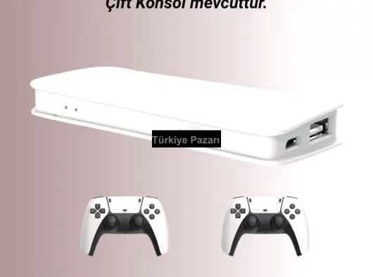 M15 Retro Konsol – 20.000 Oyunlu, Çift Gamepadli, 4K HDMI