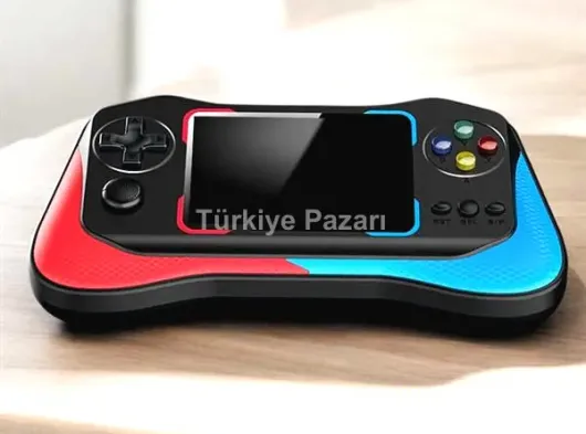 Gamepad Joystick Nostalji 500 Oyunlu 2 Li Atari Gamebox Oyun Konsolu Sup Atari
