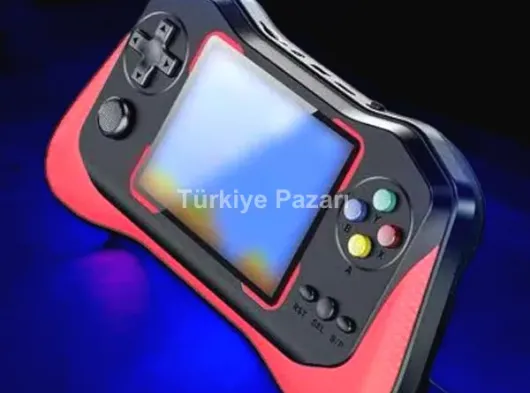 Retro 500 Oyunlu Nostaljik Oyunlu El Atari Gamebox Oyun Konsolu Çift Destekli
