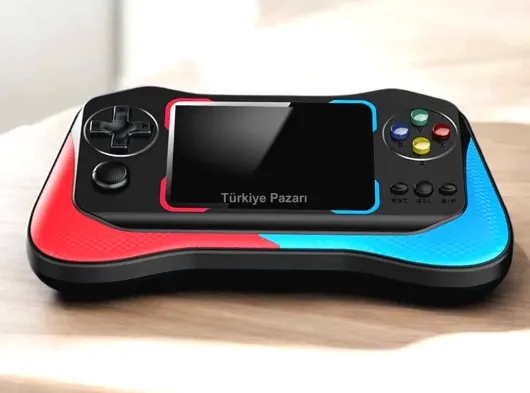 Gamepad Joystick Nostalji 500 Oyunlu 2 Li Atari Gamebox Oyun Konsolu Sup Atari