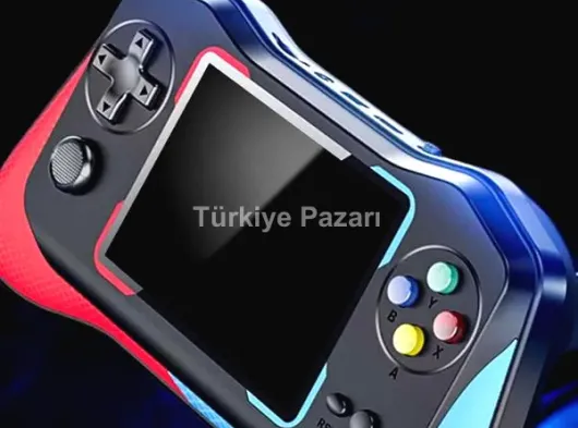 Retro 500 Oyunlu Nostaljik Oyunlu El Atari Gamebox Oyun Konsolu Çift Destekli