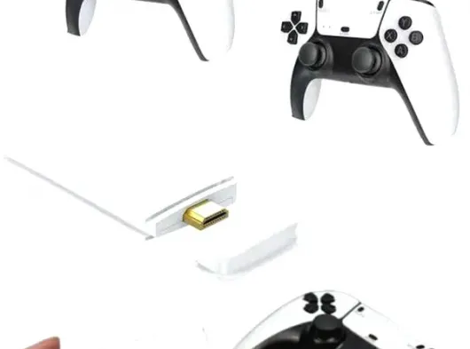 3D 4K 2000 Oyunlu Game Stick Oyun Konsolu Çift Konsol