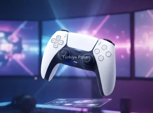 Şarjlı Kablosuz PS4 Oyun Kolu Titreşimli Hassas Kontrol