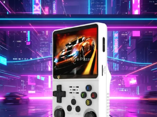 El Tipi Oyun Konsolu 3.5 İnç HD Ekran ve Hafıza Kartı Destekli