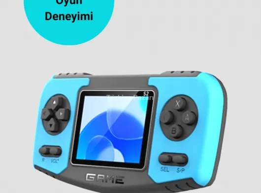 Mini Arcade Oyun Konsolu Hafif Taşınabilir Çocuk Hediyelik