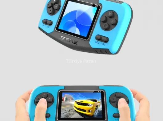 Taşınabilir Mini Video Oyun Konsolu Ergonomik Tasarım