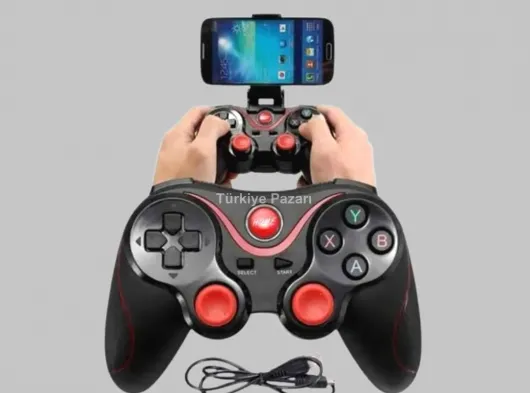 Bluetooth Gamepad Kablosuz Oyun Kumandası Tek Cihaz Destekli