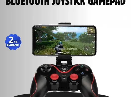 Bluetooth Kablosuz Gamepad TV PC Telefon Uyumluluğu Kolay Bağlantılı