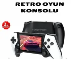 3D 4K 2000 Oyunlu Game Stick Oyun Konsolu Çift Konsol