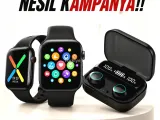 7 Kordonlu Akıllı Saat Ve Oyuncu Kulaklığı Bluetooth Bağlantılı Android ve İOS Uyumlu
