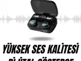 Kaliteli Akıllı Saat ve Kaliteli Bluetooth Kulaklık ANC Özelliği Uzun Pil Ömrü