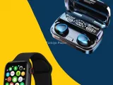 Kaliteli Akıllı Saat ve Kaliteli Bluetooth Kulaklık ANC Özelliği Uzun Pil Ömrü