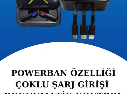 Dijital Göstergeli Bluetooth Kulaklık ve Bildirim Görebilen Akıllı Saat Alarm ve Titreşim