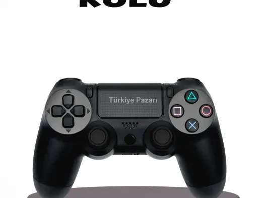 Titreşimli Kablosuz Oyun Kolu – PS4, PC, Mobil, Tablet ve Steam Uyumlu
