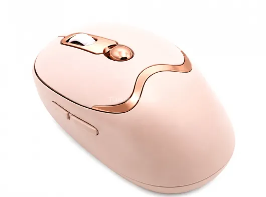Bluetooth ve 2.4G Destekli Sessiz Kablosuz Mouse Şarjlı Tasarım