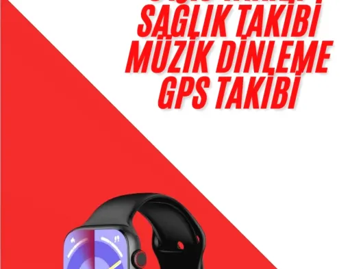 Yeni Nesil Akıllı Saat Ve Kulaklık Seti Gümüş Kasa Zarif Tasarım Çok Fonksiyonlu