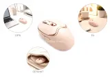 Bluetooth ve 2.4G Destekli Sessiz Kablosuz Mouse Şarjlı Tasarım