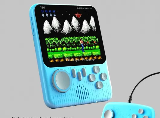 Retro Oyun Konsolu – 3.5 İnç Ekran, 666 Klasik Oyun, TV Bağlantılı