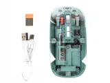 Bluetooth ve 2.4G Destekli Sessiz Kablosuz Mouse Şarjlı Tasarım