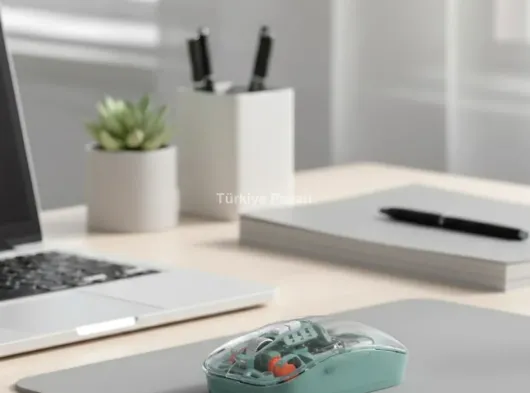 Çift Mod Bağlantılı Kablosuz Mouse Bluetooth ve USB Alıcılı
