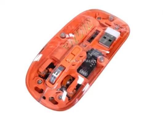 Minimal Tasarımlı Kablosuz Mouse Günlük ve Ofis Kullanımı