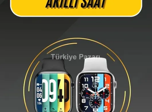Akıllı Saat Yeni Nesil Android ve İOS Uyumlu Titreşim Modlu Alarm Kronometre