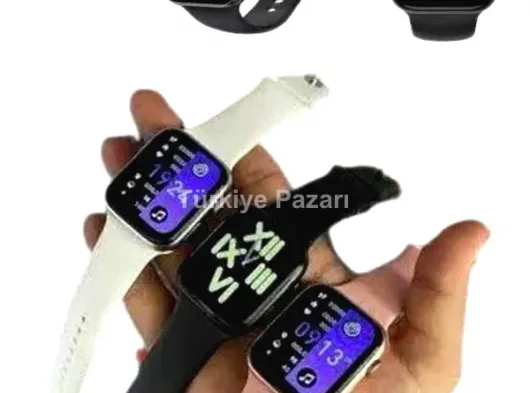 Akıllı Saat Yeni Nesil Android ve İOS Uyumlu Titreşim Modlu Alarm Kronometre