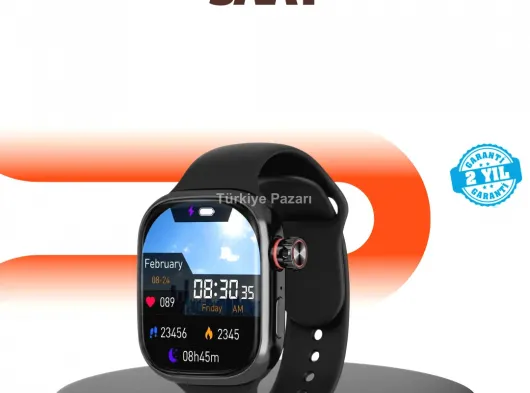 Telefon Bağımsız SIM Kartlı Akıllı Saat Nabız Ölçerli