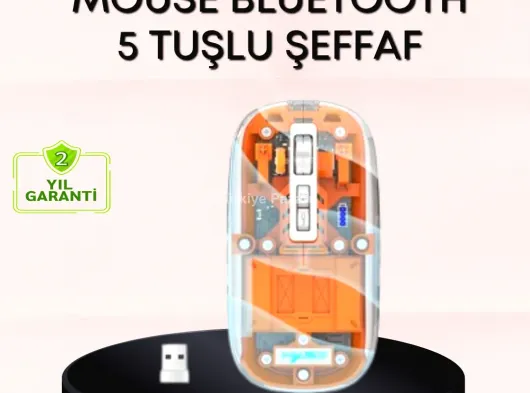 Hafif ve Taşınabilir Fare – 43 Gram, Otomatik Uyku Modlu